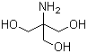 structure of CAS# 77-86-1, Trometamol;Tris(hydroxymethyl)aminomethane; 2-Amino-2-(hydroxymethyl)-1,3-propanediol; Tromethamine; Tromethane; THAM