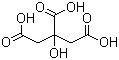 柠檬酸分子结构 (CAS 77-92-9)