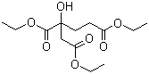 结构式 CAS# 77-93-0, 柠檬酸三乙酯
