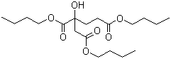 结构式 CAS# 77-94-1, 柠檬酸三丁酯