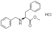 结构式 CAS# 7703-09-5, N-(苯基甲基)-L-苯丙氨酸甲酯盐酸盐