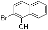 结构式 CAS# 771-15-3, 2-溴-1-萘酚