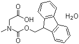 结构式 CAS# 77128-70-2, 芴甲氧羰酰基肌氨酸一水物