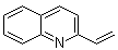 structure of CAS# 772-03-2, 2-Ethenylquinoline;2-Vinylquinoline; NSC 99356