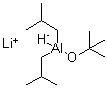 Lithium diisobutyl-tert-butoxyaluminum hydride molecular structure (CAS 77299-63-9)