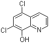 5,7-二氯-8-羟基喹啉分子结构 (CAS 773-76-2)