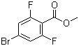 structure of CAS# 773134-11-5, Methyl 4-bromo-2,6-difluorobenzoate