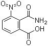 结构式 CAS# 77326-45-5, 2-氨基甲酰基-3-硝基苯甲酸