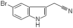5-Bromoindole-3-acetonitrile molecular structure (CAS 774-14-1)