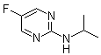 结构式 CAS# 77476-97-2, 5-氟-N-异丙基-2-嘧啶胺