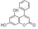 5,7-Dihydroxy-4-phenylcoumarin molecular structure (CAS 7758-73-8)