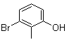 structure of CAS# 7766-23-6, 3-Bromo-2-methylphenol;2-Bromo-6-hydroxytoluene; 2-Methyl-3-bromophenol