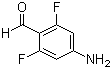structure of CAS# 777089-82-4, 4-Amino-2,6-difluorobenzaldehyde