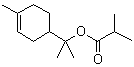alpha-Terpinyl isobutyrate molecular structure (CAS 7774-65-4)