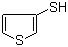 结构式 CAS# 7774-73-4, 3-巯基噻吩