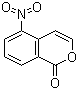 结构式 CAS# 77747-69-4, 5-硝基异苯并吡喃-1-酮