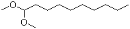 结构式 CAS# 7779-41-1, 1,1-二甲氧基癸烷; 癸醛缩二甲醇