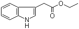 结构式 CAS# 778-82-5, 吲哚-3-醋酸乙酯