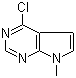 结构式 CAS# 7781-10-4, 4-氯-7-甲基-7H-吡咯并[2,3-d]嘧啶