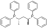 结构式 CAS# 77876-39-2, (2S,4S)-2,4-二(二苯基膦基)戊烷