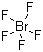 structure of CAS# 7789-30-2, Bromine pentafluoride