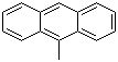 9-甲基蒽分子结构 (CAS 779-02-2)