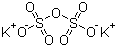 structure of CAS# 7790-62-7, Potassium pyrosulfate;Potassium disulfate
