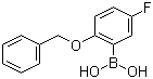 2-Benzyloxy-5-fluorophenylboronic acid molecular structure (CAS 779331-47-4)