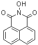 结构式 CAS# 7797-81-1, 2-羟基-1H-苯并[de]异喹啉-1,3(2H)-二酮