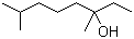 structure of CAS# 78-69-3, Tetrahydrolinalool;3,7-Dimethyl-3-octanol
