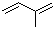 Isoprene molecular structure (CAS 78-79-5)