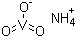 structure of CAS# 7803-55-6, Ammonium metavanadate