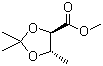 结构式 CAS# 78086-72-3, (4R,5S)-2,2,5-三甲基-1,3-二氧戊环-4-羧酸甲酯