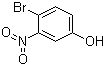 4-溴-3-硝基苯酚分子结构 (CAS 78137-76-5)