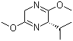 (2S)-(+)-2,5-Dihydro-3,6-dimethoxy-2-isopropylpyrazine molecular structure (CAS 78342-42-4)