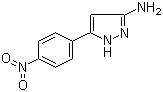 结构式 CAS# 78583-83-2, 3-氨基-5-(4-硝基苯基)-1H-吡唑