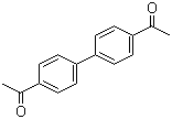 结构式 CAS# 787-69-9, 4,4'-二乙酰联苯; 对二乙酰基联苯