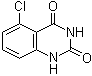 结构式 CAS# 78754-81-1, 5-氯喹唑啉-2,4(1H,3H)-二酮