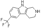 2,3,4,9-Tetrahydro-6-(trifluoromethyl)-1H-pyrido[3,4-b]indole molecular structure (CAS 78832-75-4)