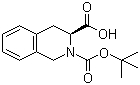 structure of CAS# 78879-20-6, Boc-(S)-1,2,3,4-tetrahydroisoquinoline-3-carboxylic acid;Boc-L-Tic; Boc-Tic-OH; Boc-1,2,3,4-L-tetrahydroisoquinoline-3-carboxylic acid