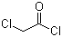 氯乙酰氯分子结构 (CAS 79-04-9)