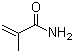 structure of CAS# 79-39-0, Methacrylamide;2-Methylpropenamide