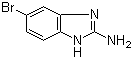 structure of CAS# 791595-74-9, 5-Bromo-1H-benzimidazol-2-amine;5-Bromo-1H-benzo[d]imidazol-2-amine; 6-Bromo-1H-benzimidazol-2-amine