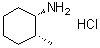 结构式 CAS# 79389-39-2, (1S,2R)-2-甲基环己胺盐酸盐