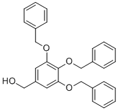 structure of CAS# 79831-88-2, 3,4,5-Tris(benzyloxy)benzyl Alcohol