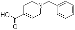 结构式 CAS# 79858-48-3, 1-苄基-1,2,3,6-四氢吡啶-4-甲酸