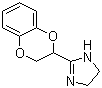 structure of CAS# 79944-58-4, Idazoxan;2-(2,3-Dihydro-1,4-benzodioxin-2-yl)-4,5-dihydro-1H-imidazole