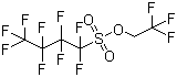 2,2,2-Trifluoroethyl perfluorobutylsulfonate molecular structure (CAS 79963-95-4)