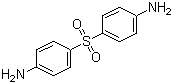 4,4'-二氨基二苯砜分子结构 (CAS 80-08-0)