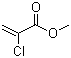 2-氯丙烯酸甲酯分子结构 (CAS 80-63-7)